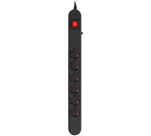 Сетевой фильтр Ippon NF-EU-1.8-10 1.8м (6 розеток) черный (коробка) Сетевой фильтр Ippon NF-EU-1.8-10 1.8м (6 розеток) черный (коробка)