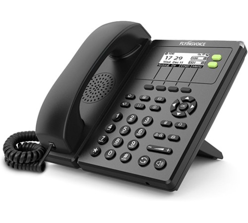 Телефон IP Flyingvoice FIP-10P черный