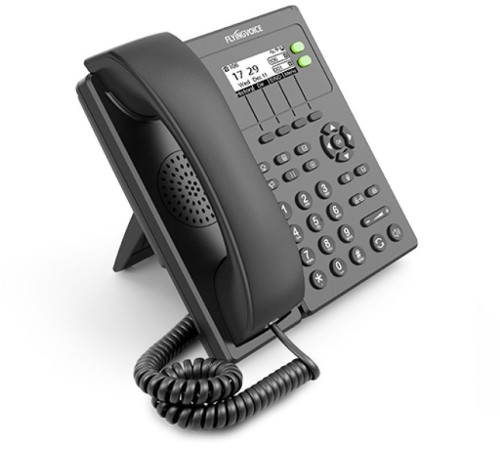 Телефон IP Flyingvoice FIP-10P черный