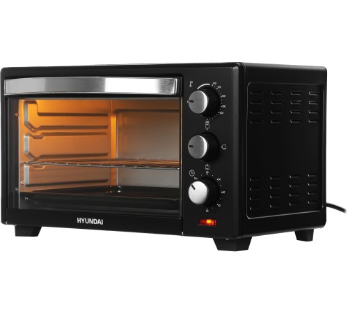 Мини-печь Hyundai MIO-HY090 20л. 1380Вт черный Мини-печь Hyundai MIO-HY090 20л. 1380Вт черный