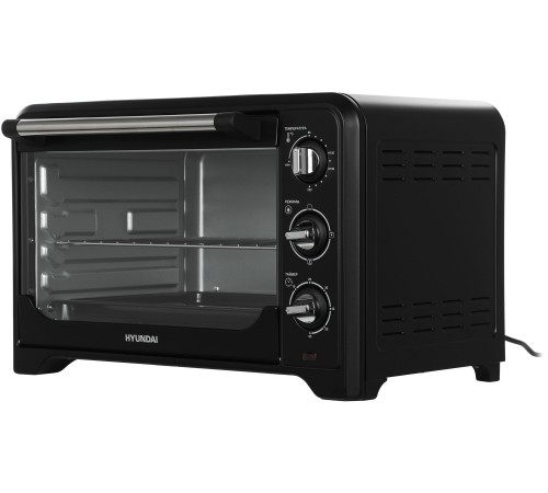 Мини-печь Hyundai MIO-HY092 35л. 1600Вт черный Мини-печь Hyundai MIO-HY092 35л. 1600Вт черный