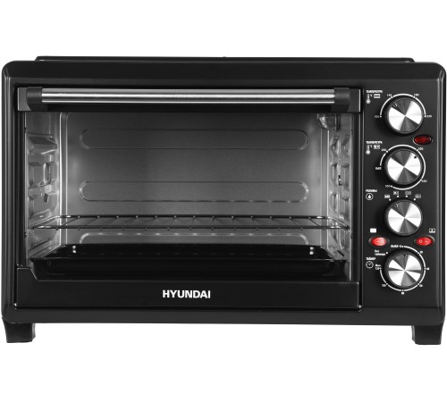 Мини-печь Hyundai MIO-HY086 38л. 1600Вт черный Мини-печь Hyundai MIO-HY086 38л. 1600Вт черный