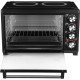 Мини-печь Hyundai MIO-HY086 38л. 1600Вт черный