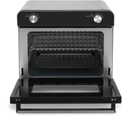 Мини-печь Hyundai MIO-HY087 36л. 1700Вт серебристый/черный Мини-печь Hyundai MIO-HY087 36л. 1700Вт серебристый/черный