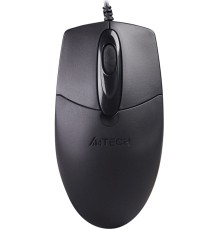 Мышь проводная A4Tech OP-720S black (USB, оптическая, silent, 1200dpi, 2but) (OP-720S)