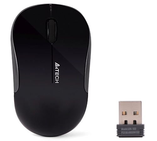 Мышь A4Tech G3-300NS черный оптическая (1200dpi) silent беспроводная USB для ноутбука (2but) Мышь A4Tech G3-300NS черный оптическая (1200dpi) silent беспроводная USB для ноутбука (2but)