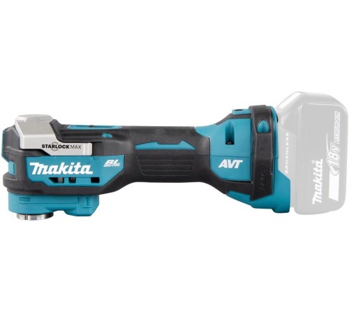 Многофункциональный инструмент Makita DTM52Z синий/черный