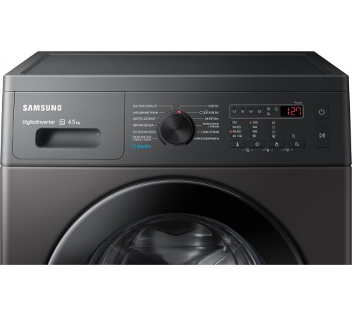 Стиральная машина Samsung WW65AG4S20CXLP класс: A+++ загр.фронтальная макс.:6.5кг темно-серый Стиральная машина Samsung WW65AG4S20CXLP класс: A+++ загр.фронтальная макс.:6.5кг темно-серый
