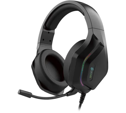 Наушники с микрофоном Оклик HS-L600G черный 2.2м мониторные USB оголовье (1939588)