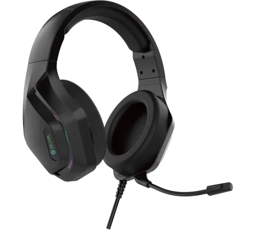 Наушники с микрофоном Оклик HS-L600G черный 2.2м мониторные USB оголовье (1939588)