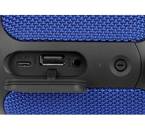 Колонка порт. Ural ТТ М3+ мини синий 16W 2.0 BT/3.5Jack 10м 2500mAh (УРАЛ ТТ М3+ МИНИ У)