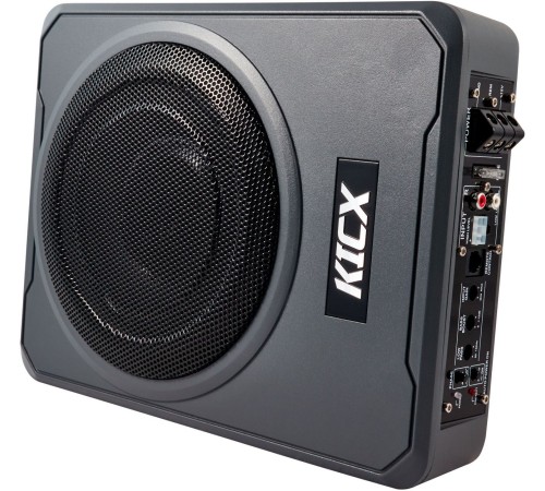 Сабвуфер автомобильный Kicx Q200BA 300Вт активный (20см/8")