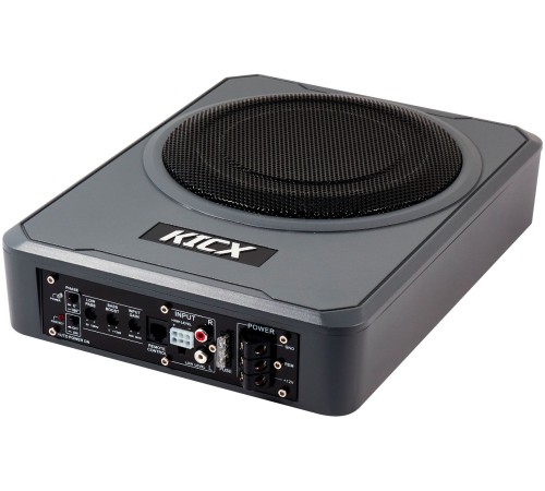 Сабвуфер автомобильный Kicx Q200BA 300Вт активный (20см/8")