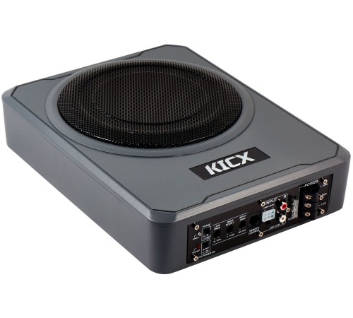 Сабвуфер автомобильный Kicx Q200BA 300Вт активный (20см/8")