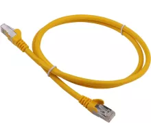 Патч-корд Lanmaster LAN-PC45/S6A-5.0-YL FTP RJ-45 вил.-вилка RJ-45 кат.6A 5м желтый LSZH (уп.:1шт)