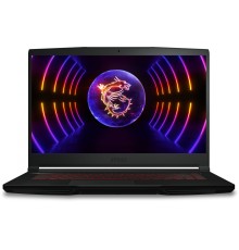 Ноутбук MSI GF63 Thin 12UCX-1037XRU Core i5 12450H 16Gb SSD256Gb NVIDIA GeForce RTX 2050 4Gb 15.6" IPS FHD (1920x1080) Free DOS black WiFi BT Cam (9S7-16R821-1037)