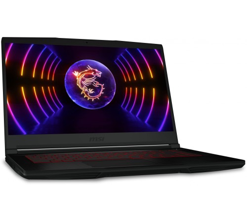 Ноутбук MSI GF63 Thin 12UCX-1037XRU Core i5 12450H 16Gb SSD256Gb NVIDIA GeForce RTX 2050 4Gb 15.6" IPS FHD (1920x1080) Free DOS black WiFi BT Cam (9S7-16R821-1037)