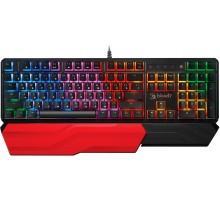 Клавиатура A4Tech Bloody B975P механическая черный USB Multimedia for gamer LED (подставка для запястий) (B975P)