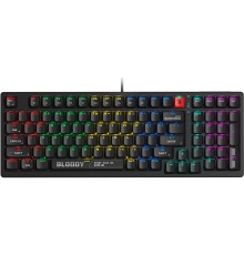 Клавиатура A4Tech Bloody S98 механическая черный USB for gamer LED (S98 BLACK)