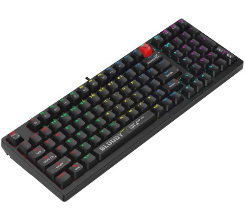 Клавиатура A4Tech Bloody S98 механическая черный USB for gamer LED (S98 BLACK) Клавиатура A4Tech Bloody S98 механическая черный USB for gamer LED (S98 BLACK)