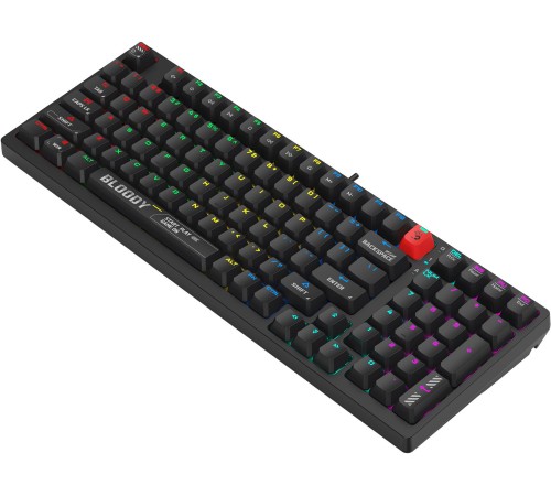 Клавиатура A4Tech Bloody S98 механическая черный USB for gamer LED (S98 BLACK) Клавиатура A4Tech Bloody S98 механическая черный USB for gamer LED (S98 BLACK)