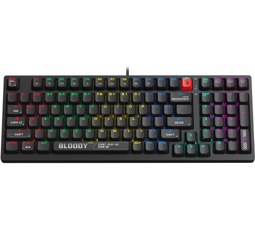 Клавиатура A4Tech Bloody S98 механическая черный USB for gamer LED (S98 BLACK) Клавиатура A4Tech Bloody S98 механическая черный USB for gamer LED (S98 BLACK)