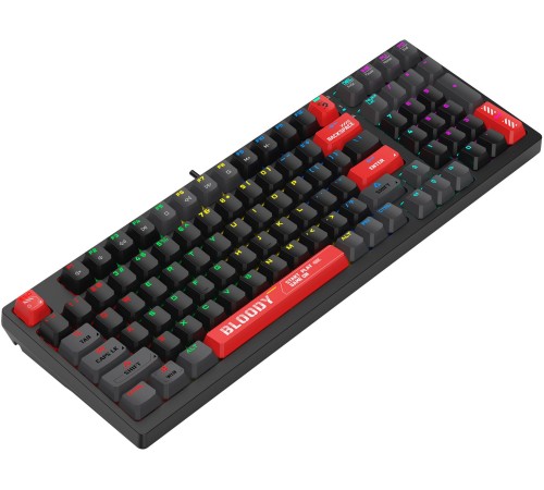 Клавиатура A4Tech Bloody S98 механическая красный USB for gamer LED (S98 RED) Клавиатура A4Tech Bloody S98 механическая красный USB for gamer LED (S98 RED)