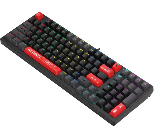 Клавиатура A4Tech Bloody S98 механическая красный USB for gamer LED (S98 RED) Клавиатура A4Tech Bloody S98 механическая красный USB for gamer LED (S98 RED)