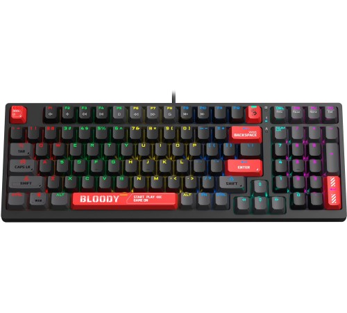 Клавиатура A4Tech Bloody S98 механическая красный USB for gamer LED (S98 RED) Клавиатура A4Tech Bloody S98 механическая красный USB for gamer LED (S98 RED)