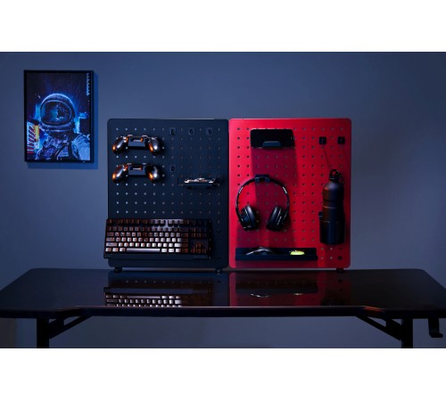 Органайзер Cactus CS-PEGB-RDBK черный/красный
