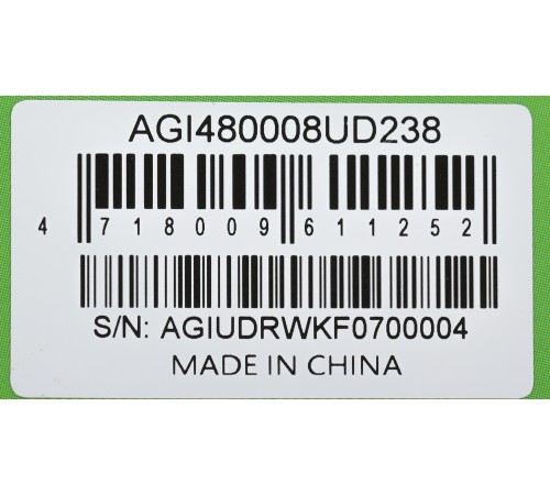 Память DDR5 8GB 4800MHz AGi AGI480008UD238 RTL PC5-38400 CL40 DIMM 288-pin 1.1В single rank Ret Память DDR5 8GB 4800MHz AGi AGI480008UD238 RTL PC5-38400 CL40 DIMM 288-pin 1.1В single rank Ret