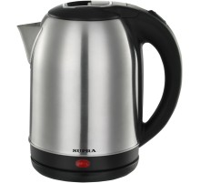 Чайник электрический Supra KES-1823 1.8л. 1500Вт серебристый/черный (корпус: нержавеющая сталь)