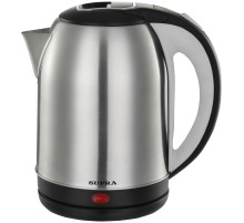 Чайник электрический Supra KES-1824 1.8л. 1500Вт серебристый/черный (корпус: нержавеющая сталь)