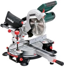 Metabo KGSV 216 M Пила торцовочная [619261000] { 1700вт,рег.об.лазер,подсв, вес 13,5 кг }