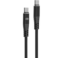 Кабель Digma DG-USBС-C-1M-100W USB Type-C (m)-USB Type-C (m) 1м черный