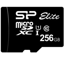 Флеш карта microSDXC Silicon Power 256GB SP256GBSTXBV1V20 Elite w/o adapter