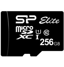 Флеш карта microSDXC Silicon Power 256GB SP256GBSTXBV1V20 Elite w/o adapter