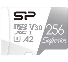 Флеш карта microSDXC Silicon Power 256GB SP256GBSTXDA2V20 Superior V30 A2 w/o adapter