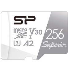 Флеш карта microSDXC Silicon Power 256GB SP256GBSTXDA2V20 Superior V30 A2 w/o adapter