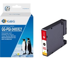 Картридж струйный G&G GG-PGI-2400XLY PGI-2400XL Y желтый (20.4мл) для Canon Maxify iB4040/iB4140/МВ5040/MB5140/МВ5340/MB5440