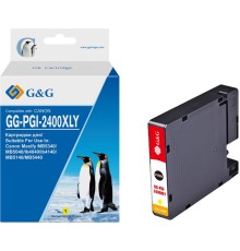 Картридж струйный G&G GG-PGI-2400XLY PGI-2400XL Y желтый (20.4мл) для Canon Maxify iB4040/iB4140/МВ5040/MB5140/МВ5340/MB5440