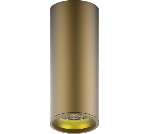 Светильник Gauss Overhead HD002 потолоч. 3000K цв.св.:белый теплый коричневый/золотистый
