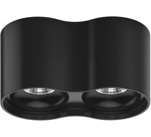 Светильник Gauss Overhead HD033 потолоч. 24Вт 3000K цв.св.:белый теплый черный