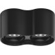 Светильник Gauss Overhead HD033 потолоч. 24Вт 3000K цв.св.:белый теплый черный