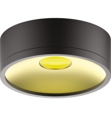 Светильник Gauss Overhead HD040 потолоч. 4000K цв.св.:белый серебристый/золотистый