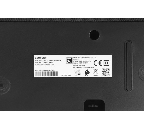 Звуковая панель Samsung HW-C400/EN 2.0 40Вт черный