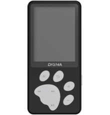 Плеер Hi-Fi Flash Digma S5 8Gb черный/серый/2.4"/FM/microSD/microSDHC