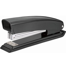 Степлер Kw-Trio 055C6BLACK 24/6 26/6 (20листов) встроенный антистеплер черный 210скоб металл/пластик закрытый/открытый/прямой коробка