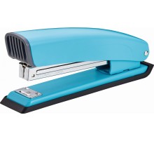 Степлер Kw-Trio 055C6BLUE 24/6 26/6 (20листов) встроенный антистеплер голубой 210скоб металл/пластик закрытый/открытый/прямой коробка