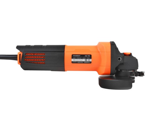 Углошлифовальная машина Patriot AG 115 850Вт 11000об/мин рез.шпин.:M14 d=115мм (110301115)